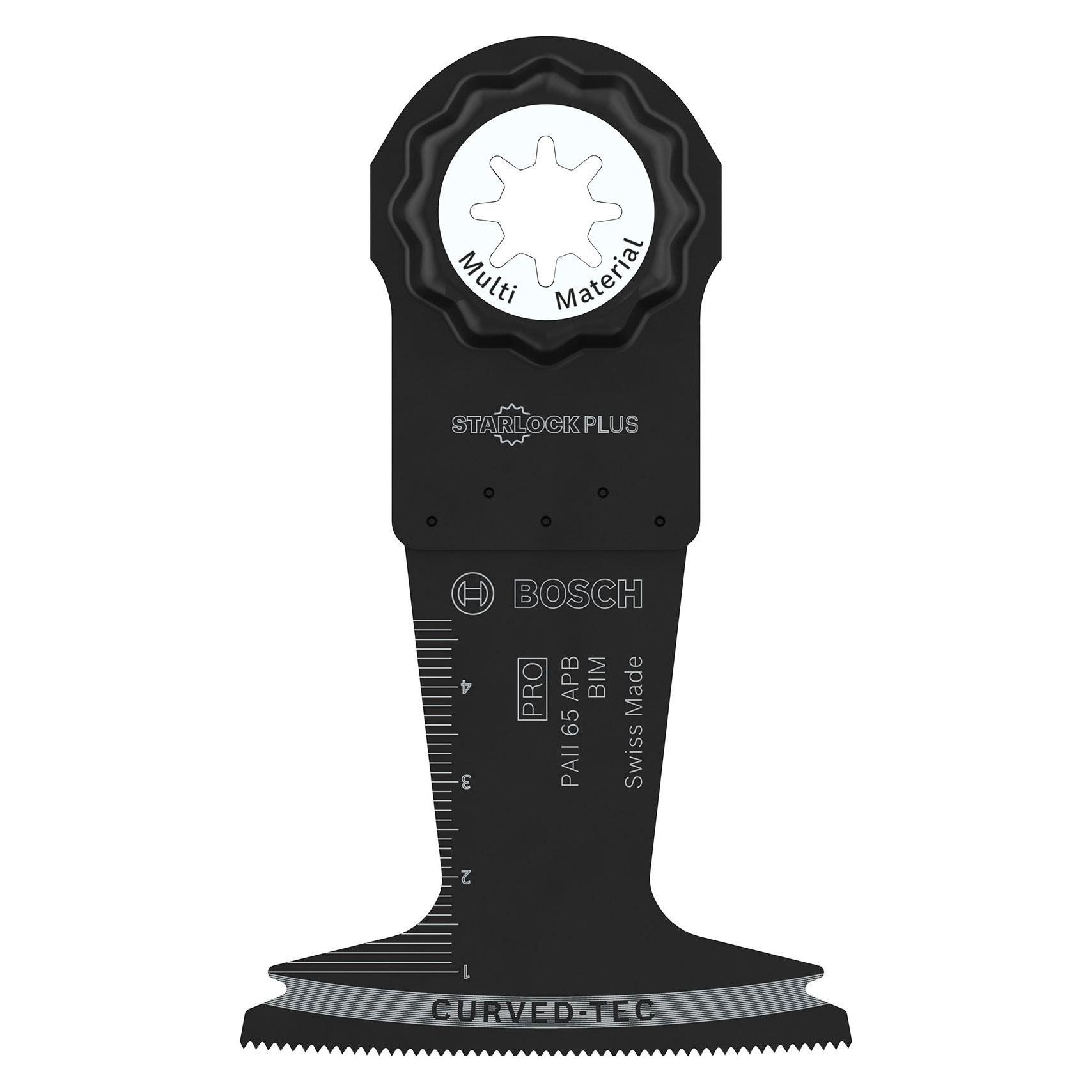 Bosch Professional Zubehör PRO PAII 65 APB Blatt für Multifunktionswerkzeuge, 65 x 55 mm (2608669131)