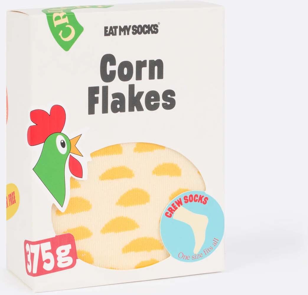 Eat My Socks Corn Flakes Strumpor