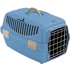 Doggydolly Transport sail Gulliver 1 with metal door 48x32x31cm blue 8003507979864, Tiertransport