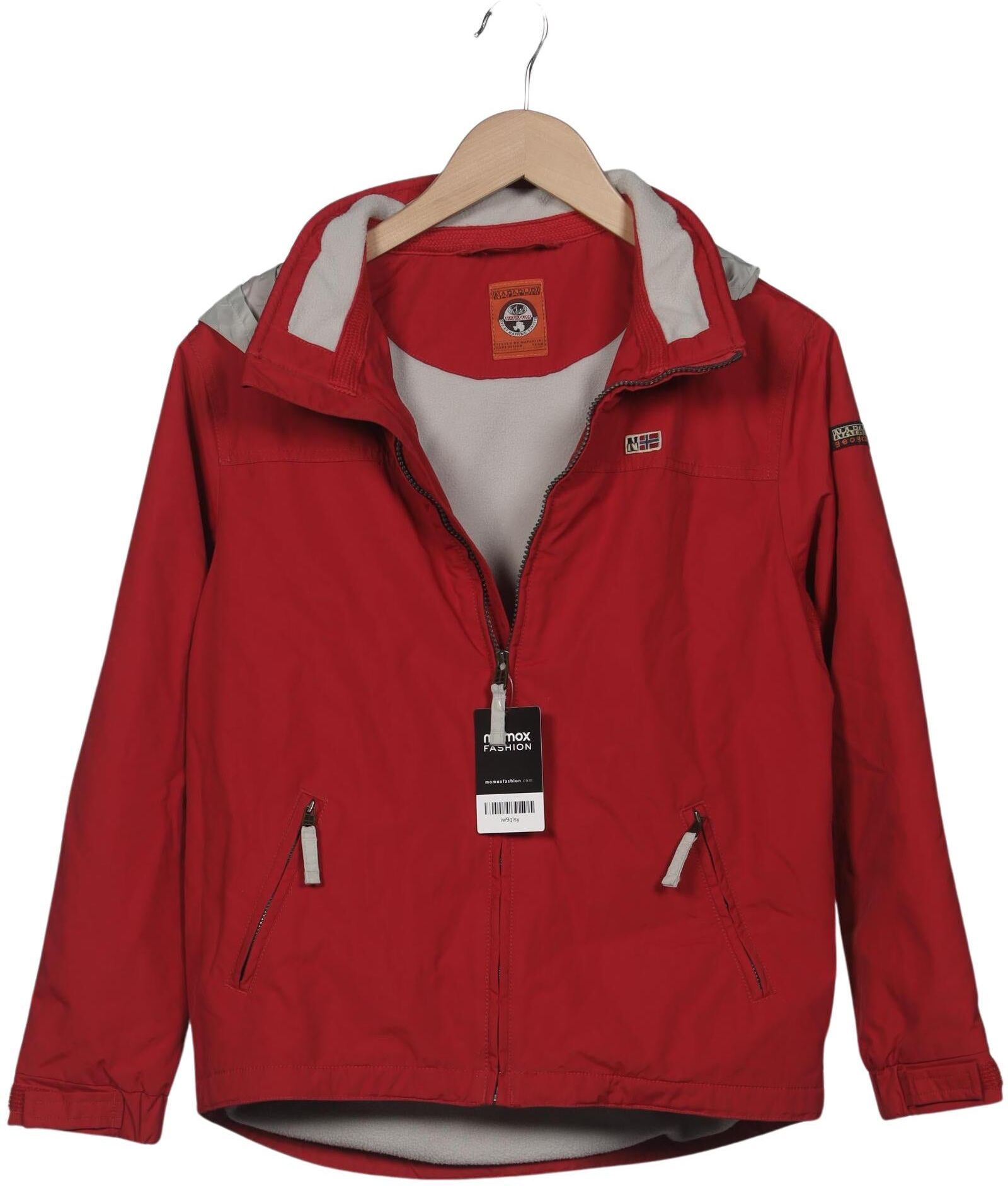 Napapijri Mädchen Jacke oder Mantel, Rot, Gr. EU 158, Synthetik - Second Hand