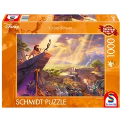Schmidt Spiele - Erwachsenenpuzzle - König der Löwen - Thomas Kinkade, 1000 Teile
