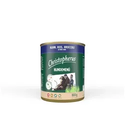 Christopherus Menue Senior mit Huhn, Reis, Broccoli | 6x 800g