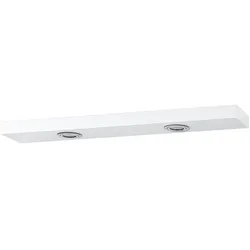 Differnz, Spiegel, koof 70x2x20cm met spiegel MDF Wit (2 x 20 cm)