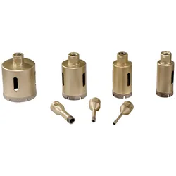 Metabo Fliesen-Diamantbohrkronen-Set DryM 14 - 7 teiliges Set - 628317000