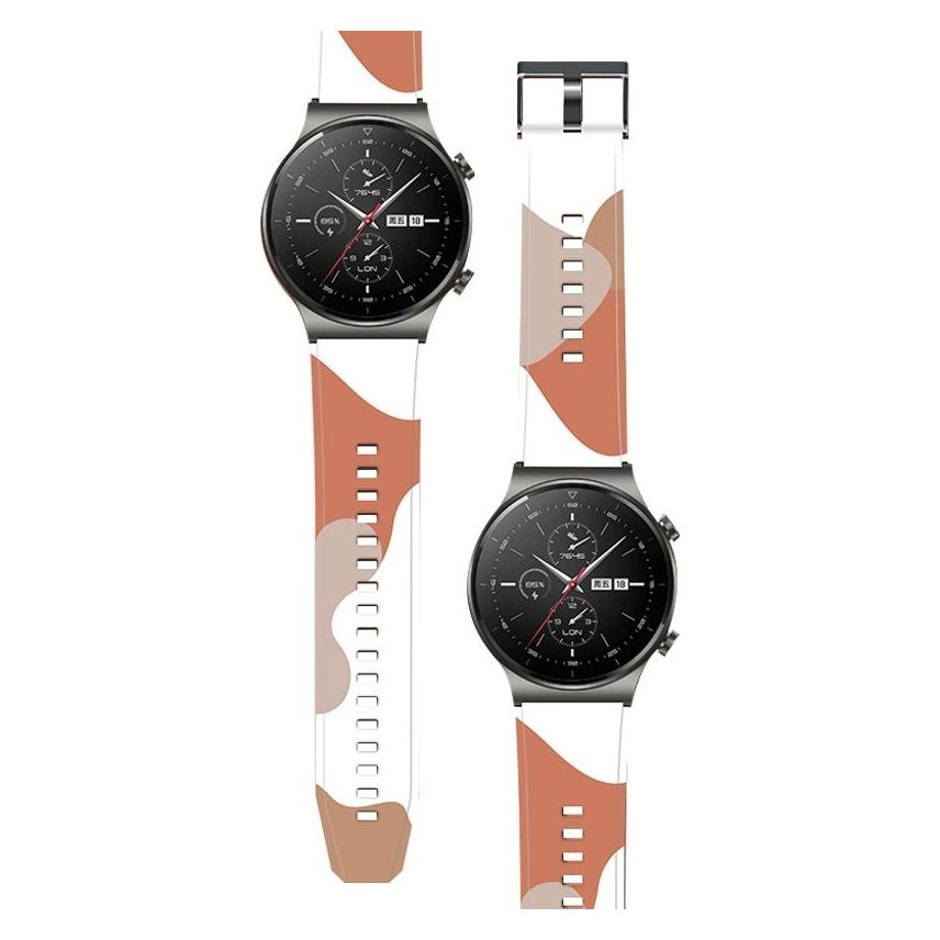 Hurtel Armband Moro Band für Huawei Watch GT2 Pro Silikonarmband Camo Uhrenarmband (6) (22 mm, Kunststoff, Silikon) (1404978613)