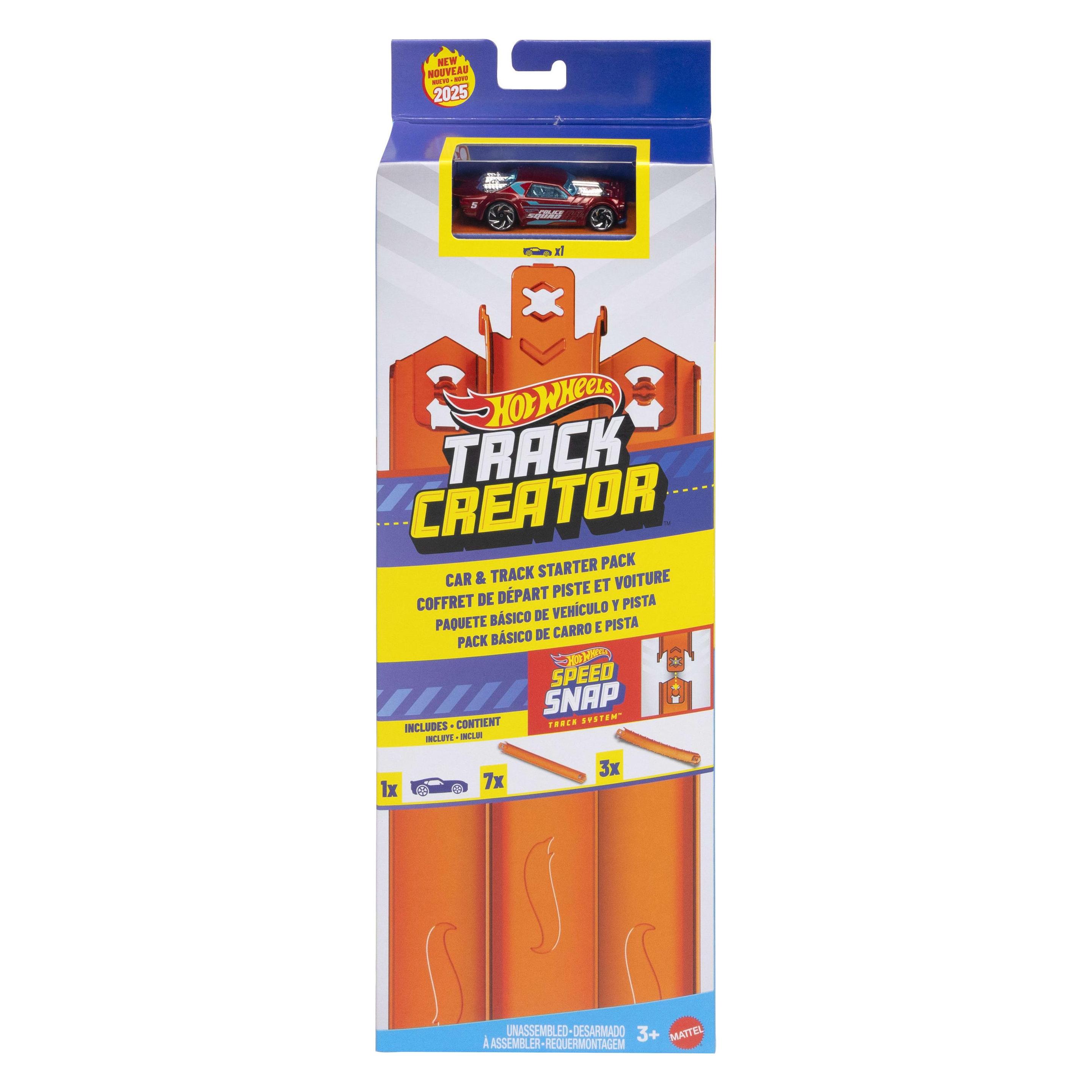 Hot Wheels Track Creator Track & Car Starter Pack (JDW43)