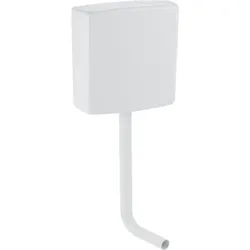Geberit AP140 AP-Spülkasten 2-Mengen-Sp halbh. WA hinten Mitte, weiß-alpin