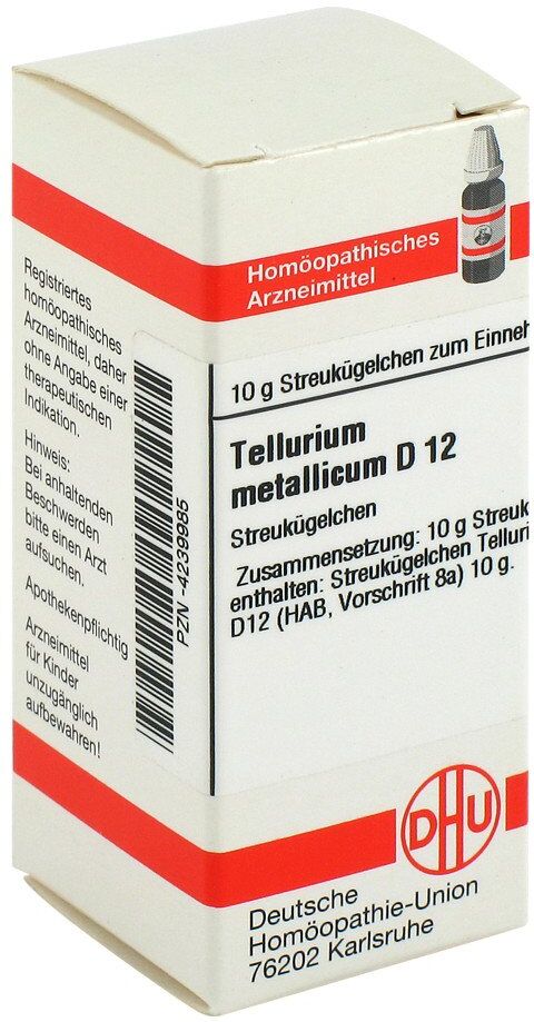 DHU Tellurium Metallicum D12 Globuli