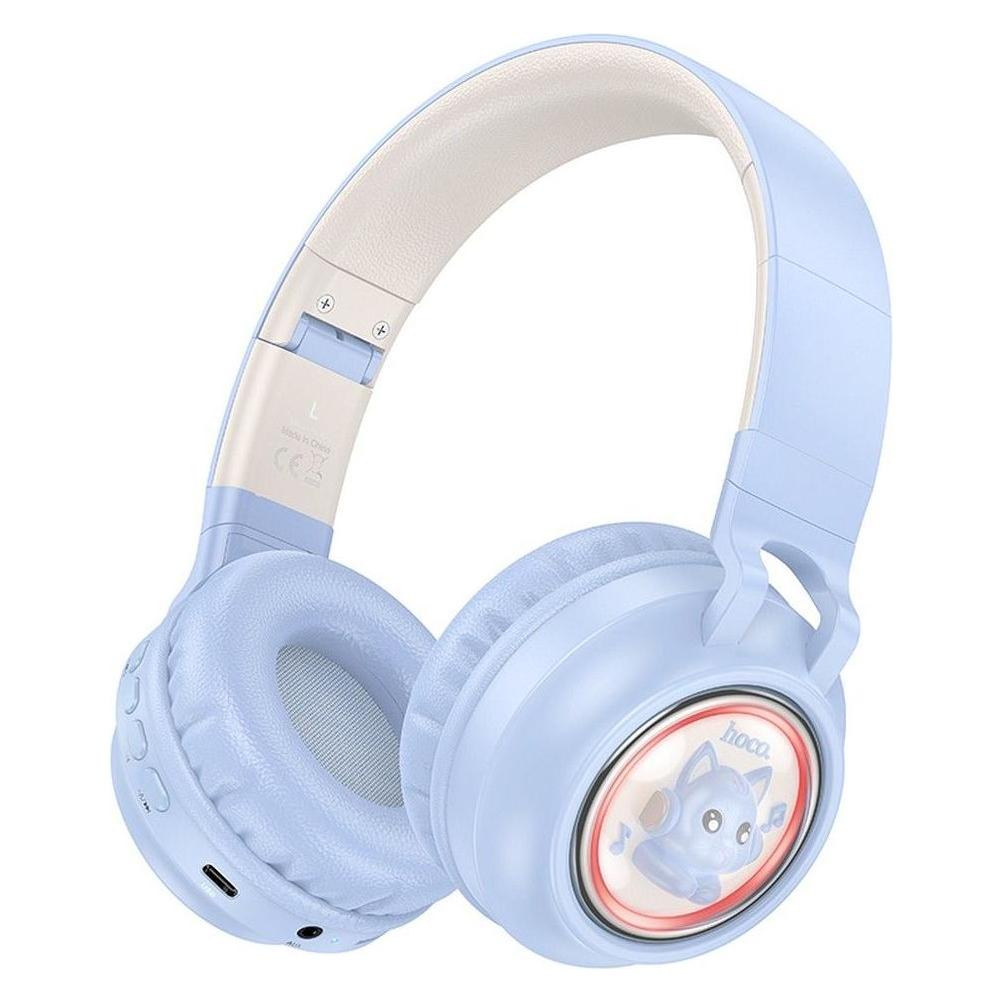 Hoco Wireless headphones wireless headphones bluetooth W50 blue (49572173)