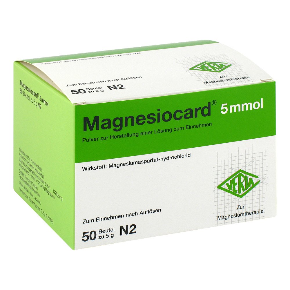 Verla-Pharm Arzneimittel GmbH & Co. KG Magnesiocard 5 mmol Pulver 01667864