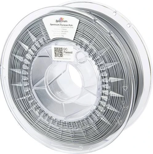 Filament Spectrum Huracan PLA 1.75mm Aluminium Silver 1kg