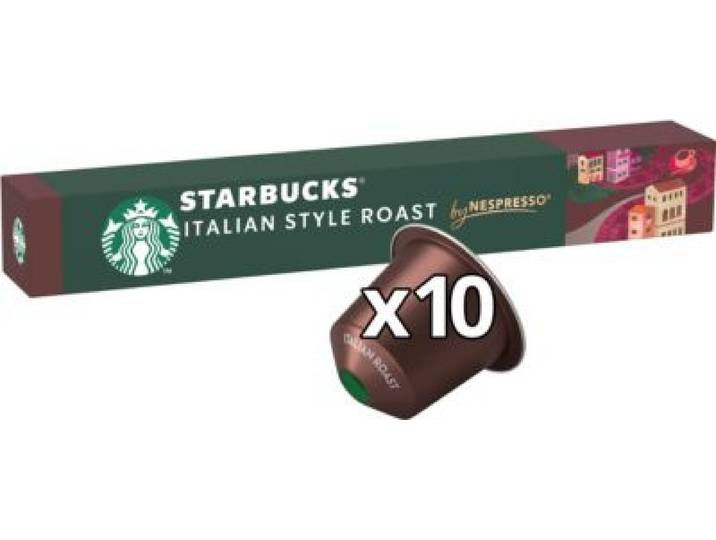 Nestle - Capsules Starbucks By Nespresso Italian Roast X10