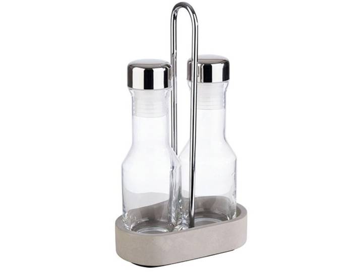 APS Öl- und Essigspender Element transparent Glas/Edelstahl Set