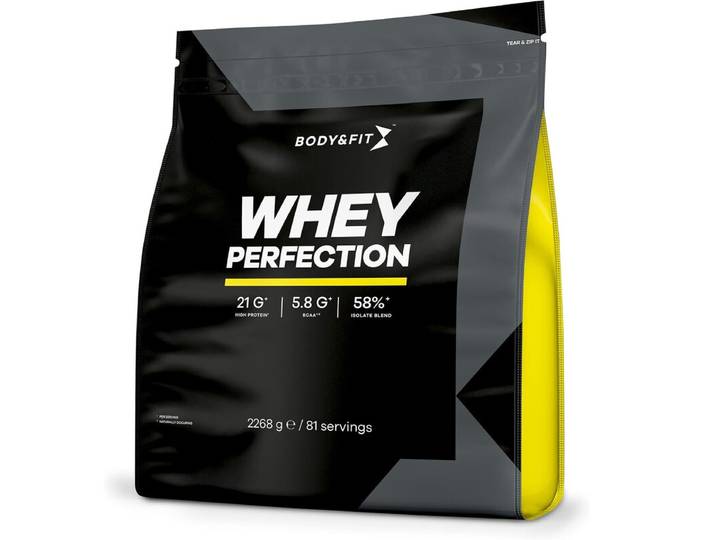 Body &amp; Fit Whey Perfection Cookies &amp; Cream Milkshake 2260 g (81 Portions)