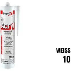 Sopro Bauchemie DA 049 DichtAcryl Weiss 10