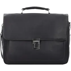 Harolds Campo Briefcase Lock, Notebooktasche, Braun