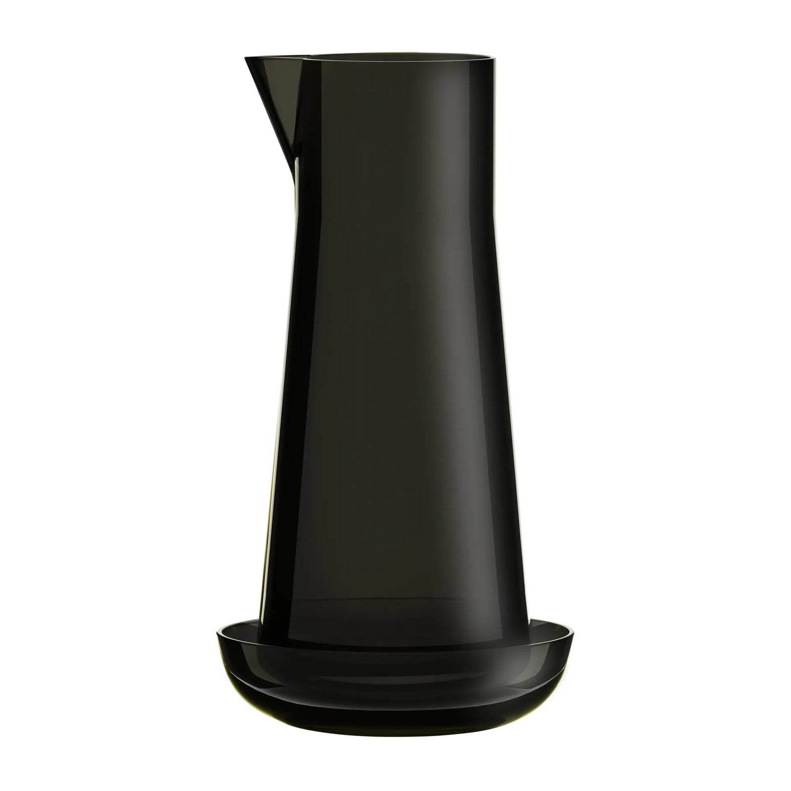 Orrefors Informal karaf met schaaltje, Zwart, 1 l