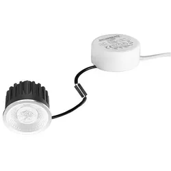 Brumberg LED Modul MR16 mit Linsenoptik Set, 50°, 7,3W, 350mA, 34mm, 3CCT, IP20, Phasenabschnitt, inkl. Rundkonverter BRUM-12987503