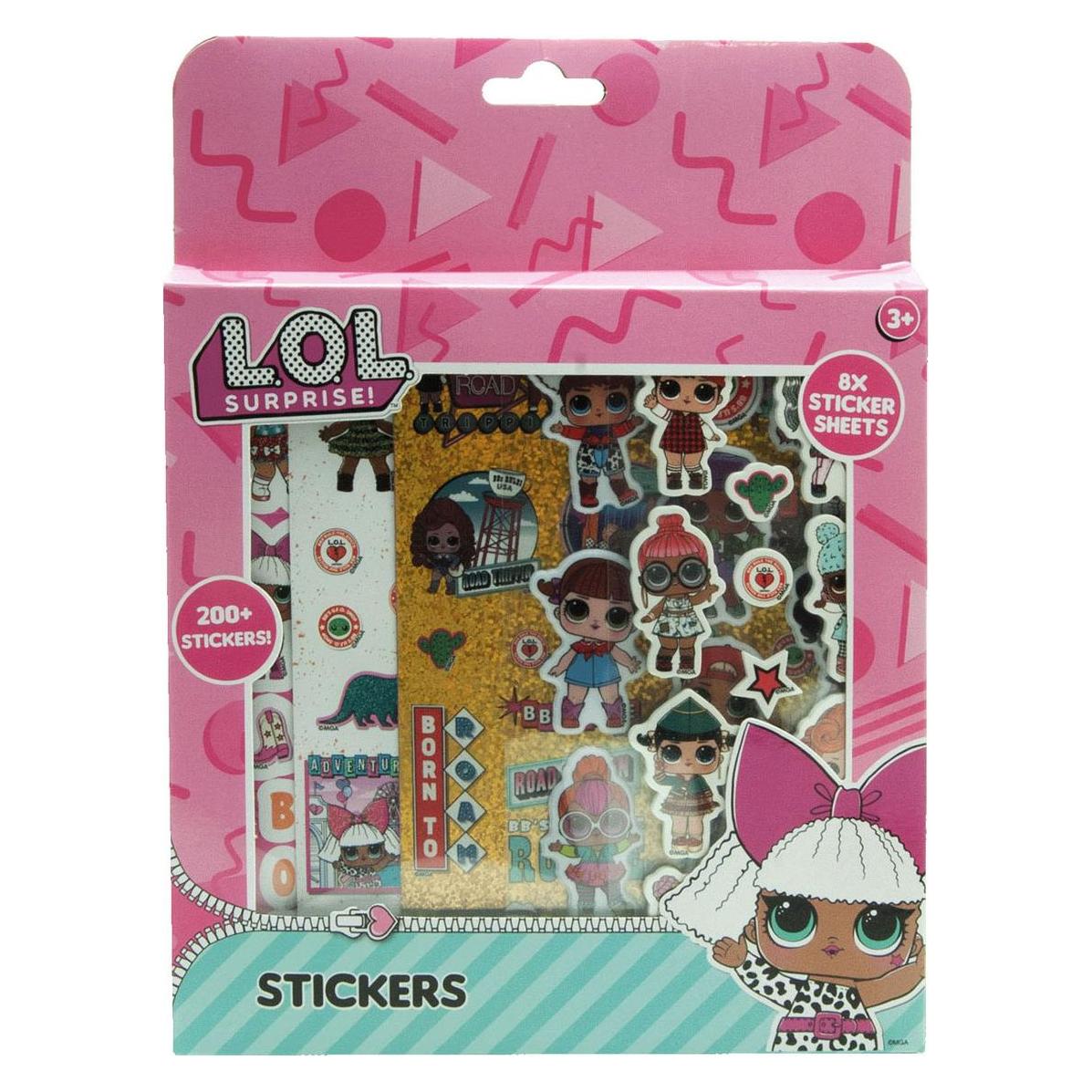 L.O.L. Surprise! LOL. Aufkleber-Set, 200-tlg. (200 Sticker) (45637473)