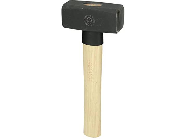 KS Tools 142.5150 Massette manche frène collé\, 1\,5kg Massette manche en frêne\, 1\,5 kg