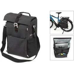 XLC Messenger Fahrradtasche, 40 × 30,5 × 15 cm, anthrazit
