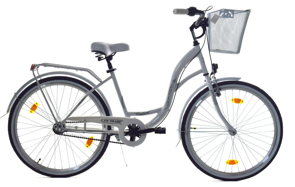 28 Zoll Mädchen Damen City Fahrrad Rad Bike 3 GANG NEXUS Reflex Weiß