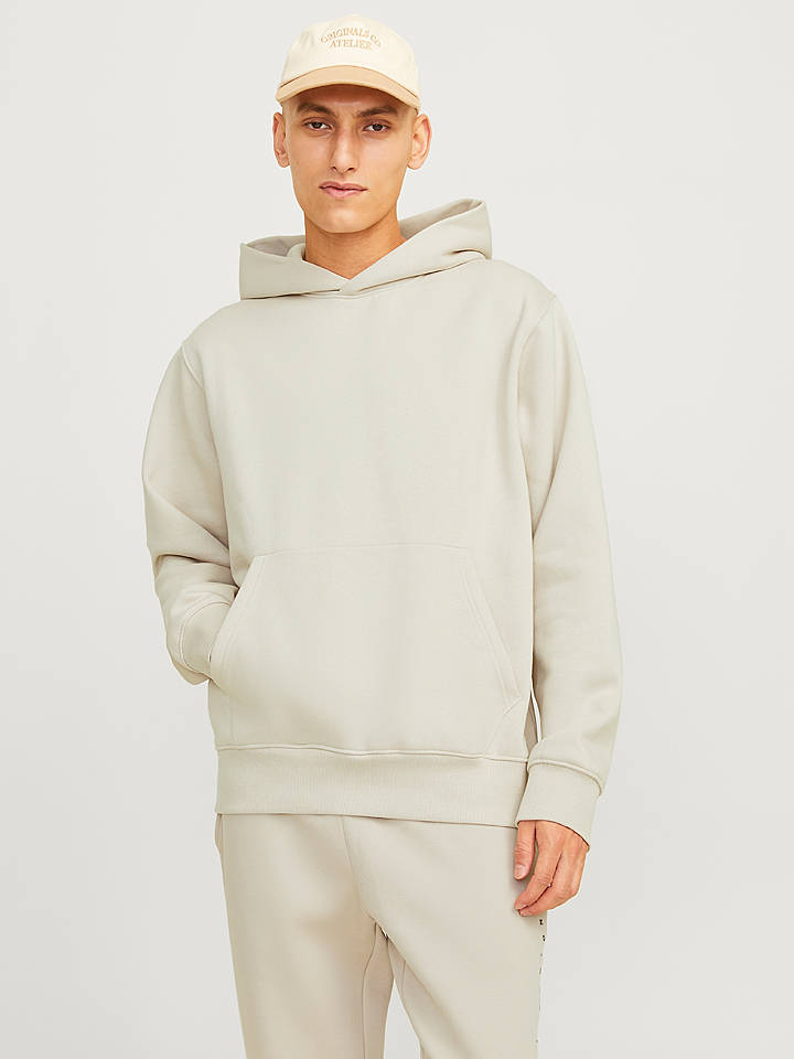 Jack & Jones Hoodie "Eurban" in Creme - M