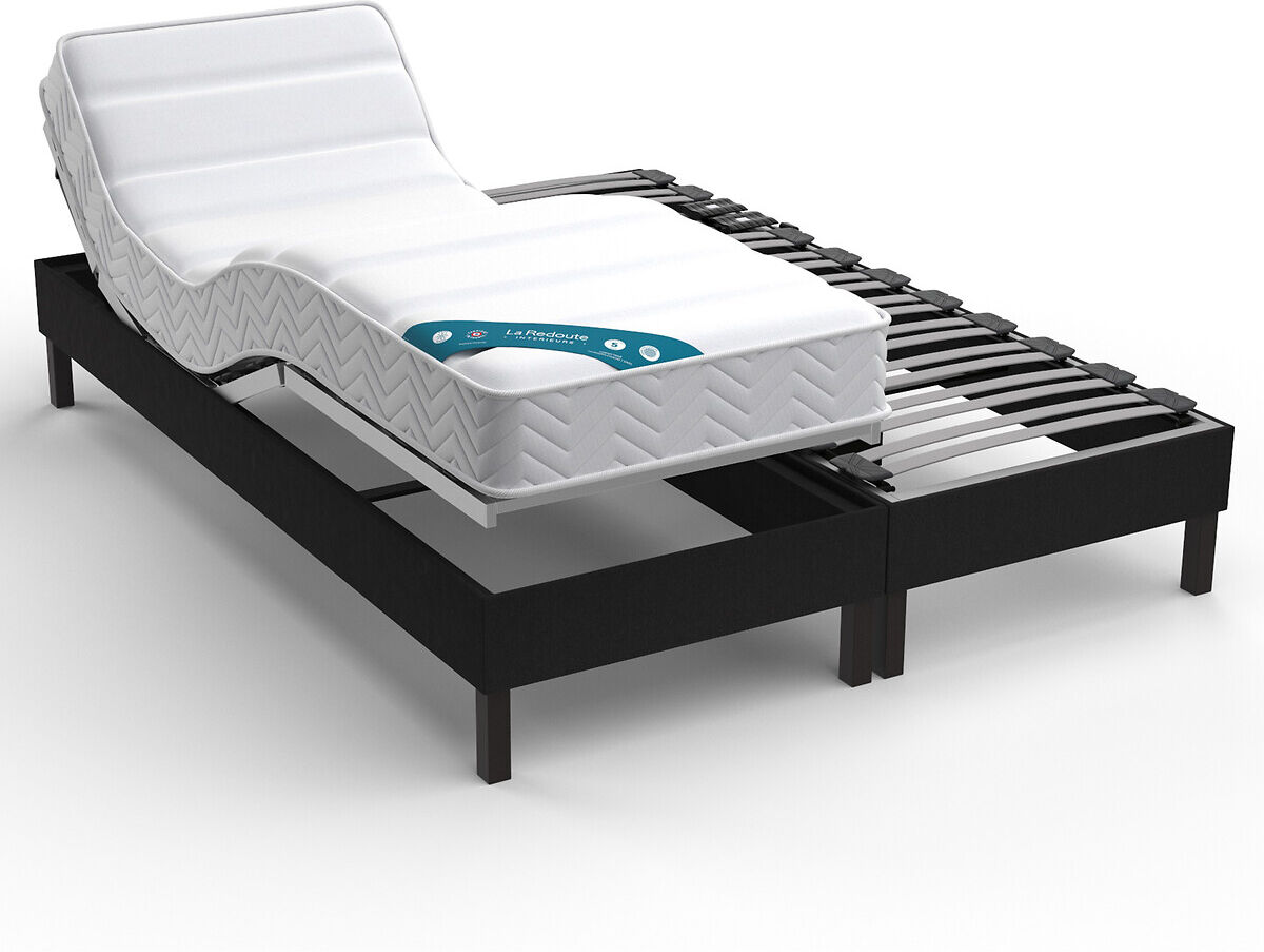 LA REDOUTE INTERIEURS Matelas de relaxation 660 ressorts 7 zones, ferme, accueil mousse viscoélastique