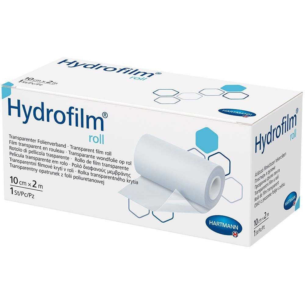 Hydrofilm roll wasserdichter Folienverb.10 cmx2 m 1 St Verband