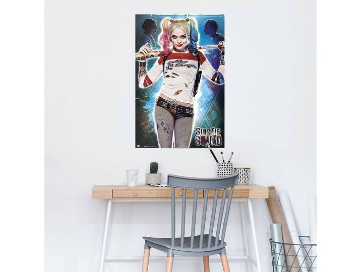 Poster Suicide Squad - Harley Quinn Papier Multicolore 61 x 92 x 0cm