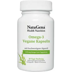 Omega-3 Vegan 1376mg 751 Dha 375 Epa Algenöl 90 ST