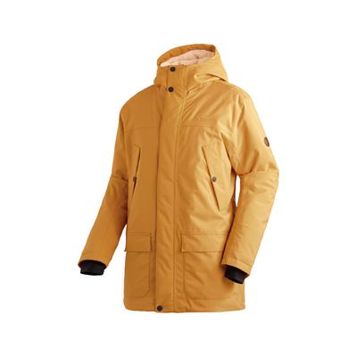 Funktionsjacke MAIER SPORTS "SENNE", Herren, Gr. 50, orange, 100% Polyester, Jacken Funktionsjacke, Herren Outdoor-Jacke, wind/wasserdicht, 6 geräumige Taschen