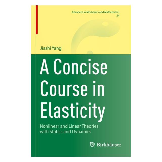 Umbreit A Concise Course in Elasticity (Englisch, Softcover, Jiashi Yang) (71886182)