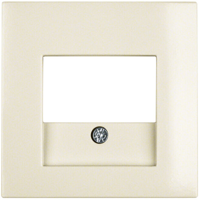 Berker Pièce centrale ws/gl pour prise TAE 10338912 (10338912)