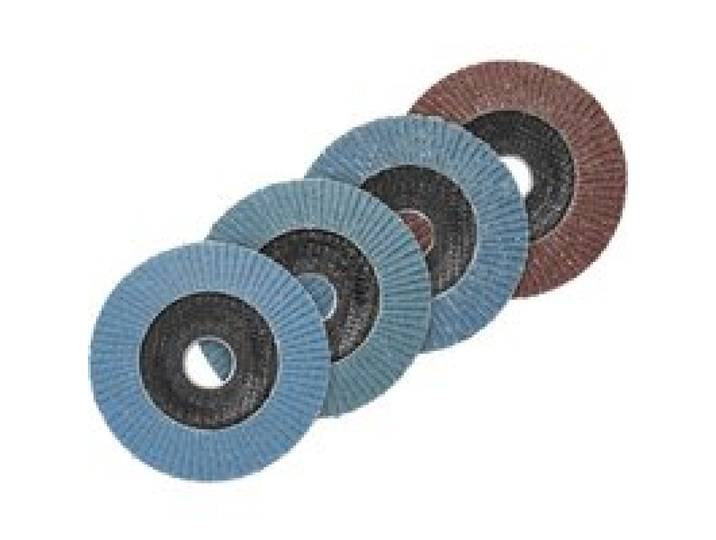 PARKSIDE® Accessoire pour meuleuse d'angle 115mm (disques à lamelles, 4 pièces)