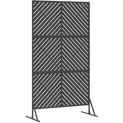vidaXL, Sichtschutz, Quconilla (Diagonale Linien) (100 cm)