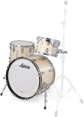 Ludwig Legacy Mahog. Downb. V.White Vintage White Marine