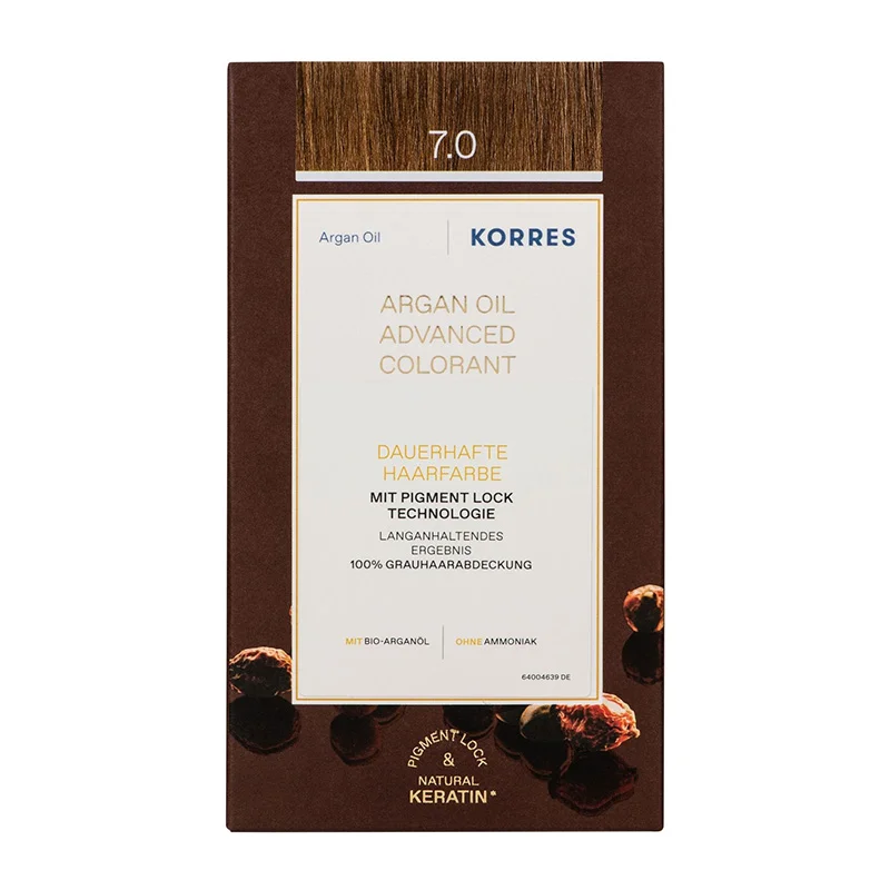 KORRES Argan Oil blonde, mittelblond 7.0, 1 St. 21013352