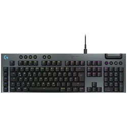 Logitech G G915 X (DE, Kabelgebunden), Tastatur, Schwarz