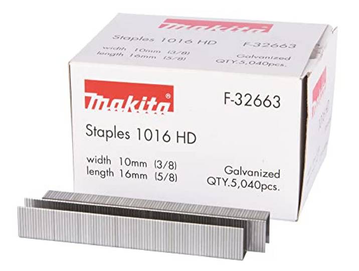 Makita F-32663 Graffette Puntimetallici 10x16mm 5.040 Pezzi