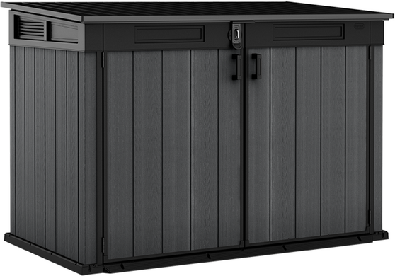Keter Cortina Mega - Coffre de rangement de jardin - 190,5 x 109 x 132,5 cm