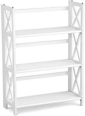 Copper Grove Jaborosa 3-shelf Folding Stackable Bookcase