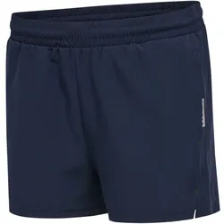 hummel MOVE Grid Woven Shorts Damen 7026 - marine XL