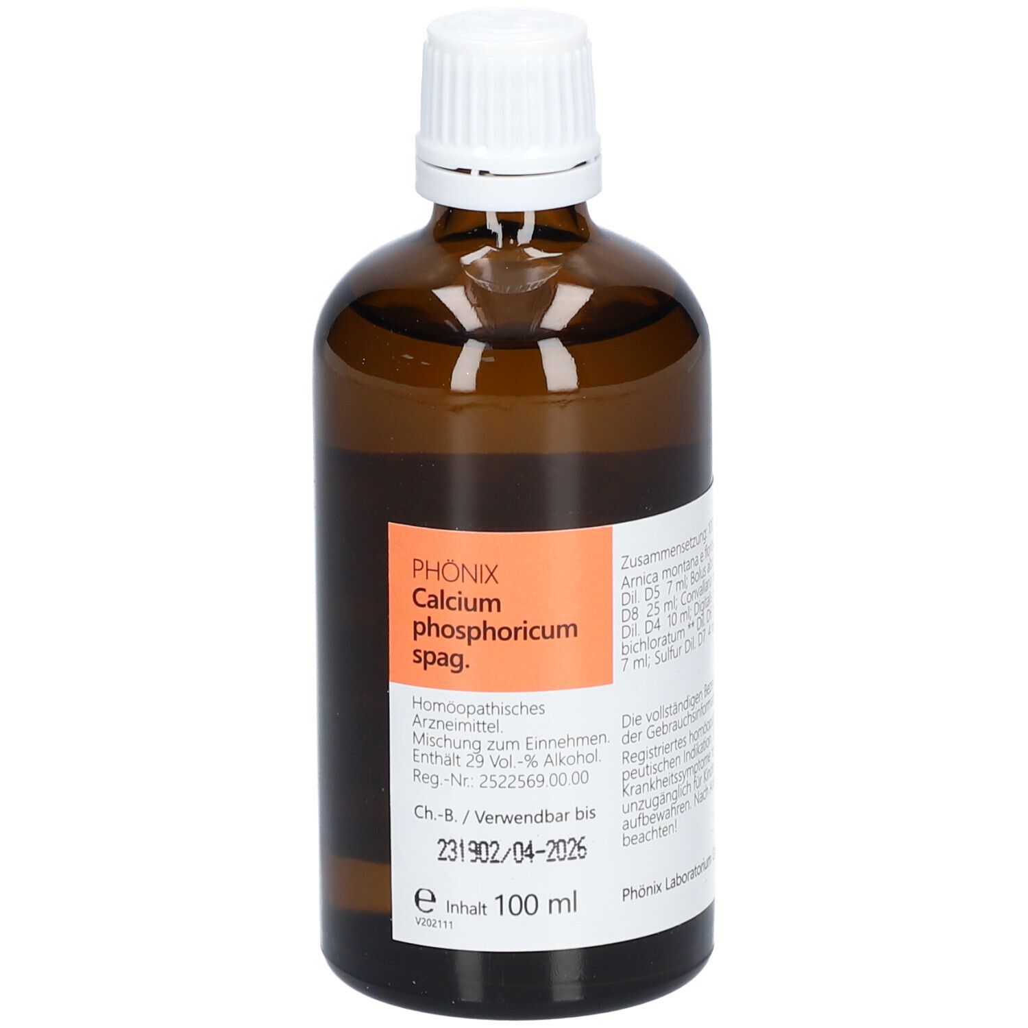 Phönix Calcium phosphoricum spag.Mischung 100 ml Mischung