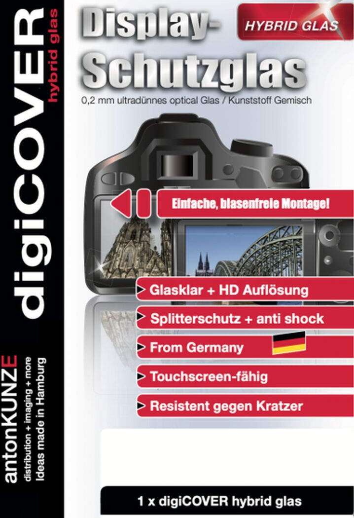 S&M digiCOVER Hybrid Displayschutz Panasonic Lumix DC-TZ99
