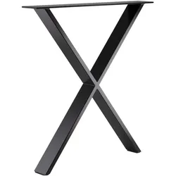 Werkstarck, Tischbeine + Tischgestell, Tischkufe X-Form