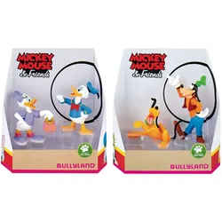 "Micky & Friends" Figuren 7cm 4er Set (Daisy, Donald, Goofy, Pluto)