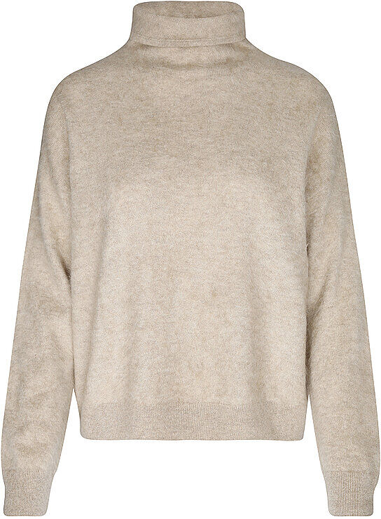 ABSOLUT Kaschmirpullover SOLANGE  hellbraun   M M