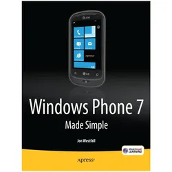 Windows Phone 7 Made Simple, Fachbücher von Jon Westfall, MSL Made Simple Learning