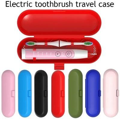 Uplifted Goods Travel Ready Universal Electric Toothbrush Case light Pink